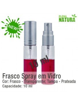 Frasco Spray em Vidro - 10ml