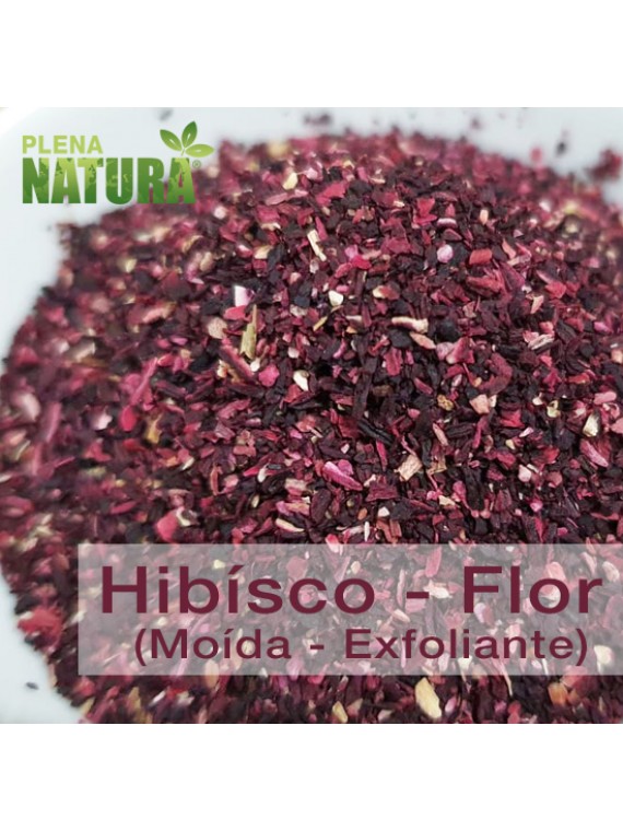 Hibisco - Flor Moída - (Esfoliante)