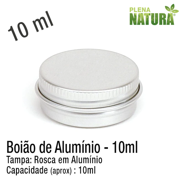 Boião - Alumínio - 10 ml
