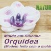 Molde em Silicone - Orquídea