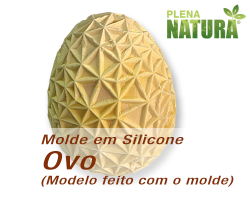 Molde em Silicone - Ovo