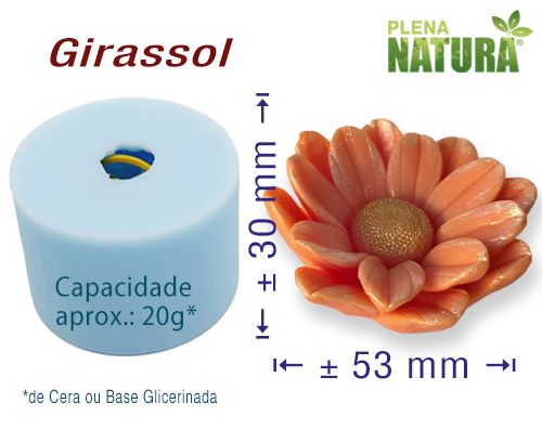 Molde em Silicone - Girassol - Image 2