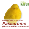 Molde em Silicone - Passarinho