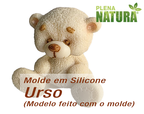 Molde em Silicone - Urso